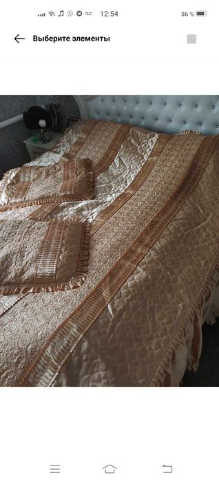 Продам покрывало с подушками