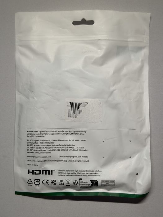 Cablu Ugreen usb-C HDMI; HDMI-DP