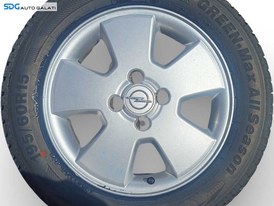 Set 4 Jante Janta Roata Roti Aluminiu 195 60 15 R15 Chevrolet Aveo 2011 - 2018 (24437244 6JX15H2 ET49) [JNT0032]