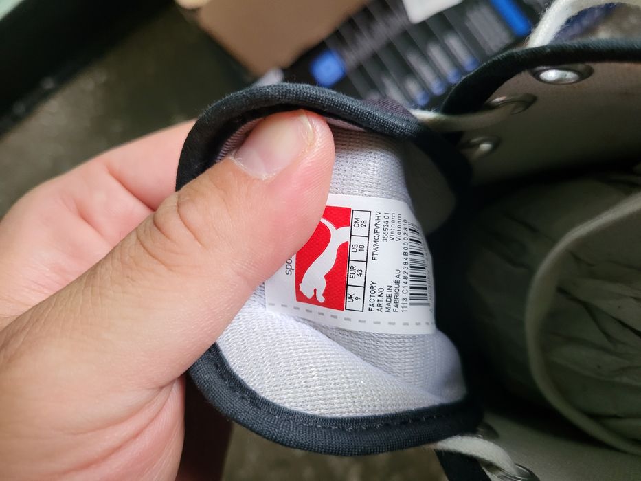 Puma Ibiza High top negri 43 , 44 1/2