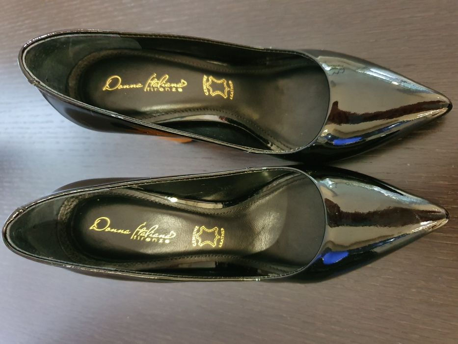 Дамски обувки естествена кожа Donna Italiana