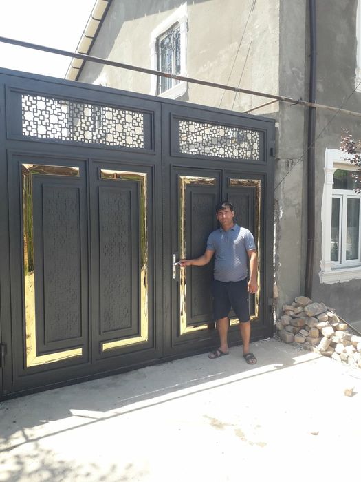 Temir darvozalar tayyorlab o'rnatib beramiz.