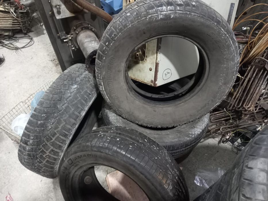 Шины разные б.у.