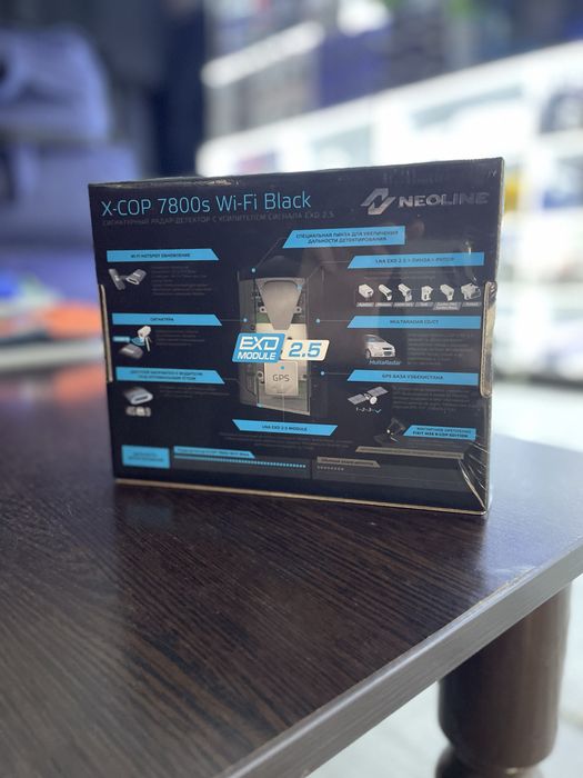 Антирадар Neoline 7800s wi-fi black