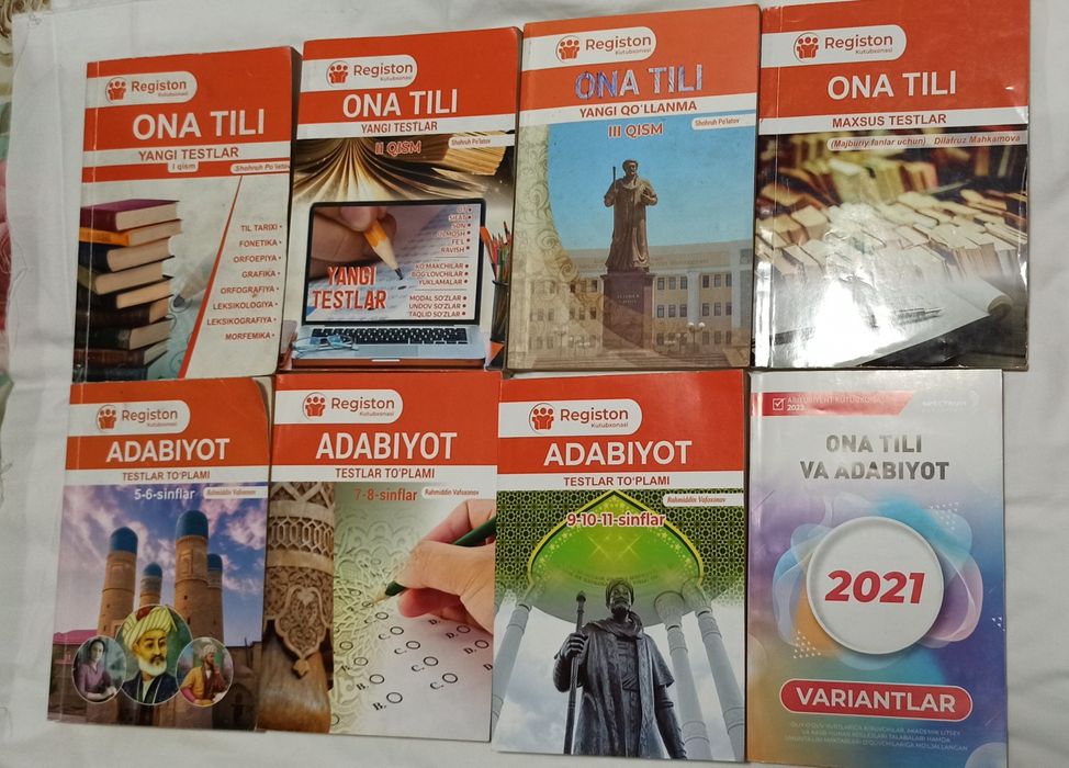 Test kitoblar sotiladi