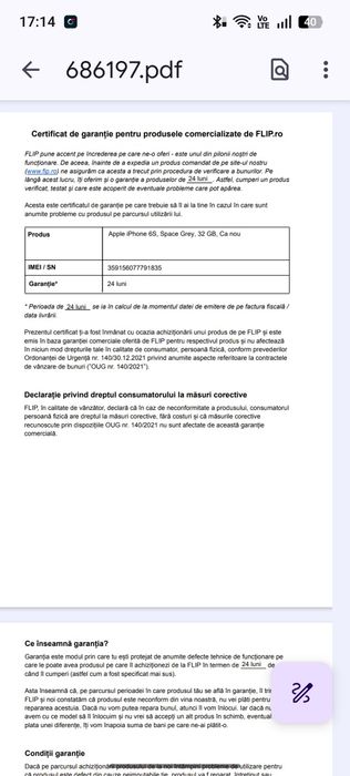 iPhone 6 s, impecabil