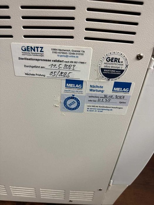 Автолкав Мелаг Vacuklav 40-B