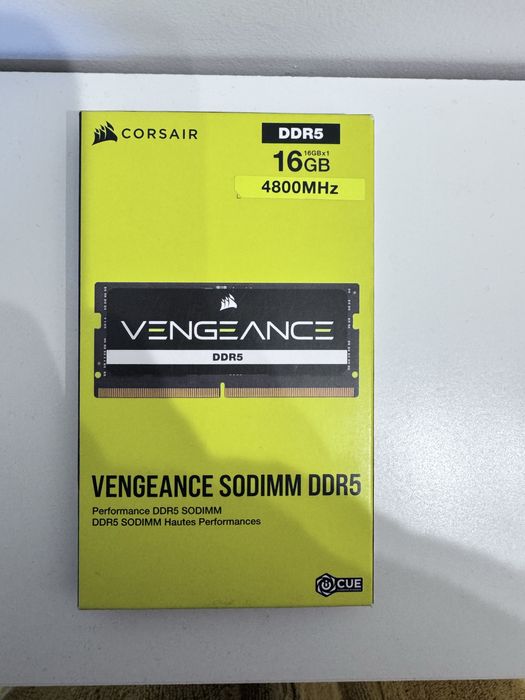 Memorie laptop Corsair Vengeance 16GB, DDR5, 4800MT/s