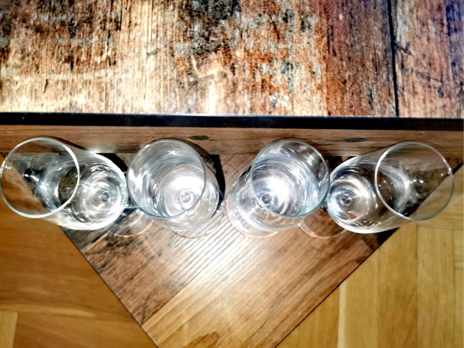 Кристални чаши шампанско брандирани тъй наречени флютс 4 бр. Flutes