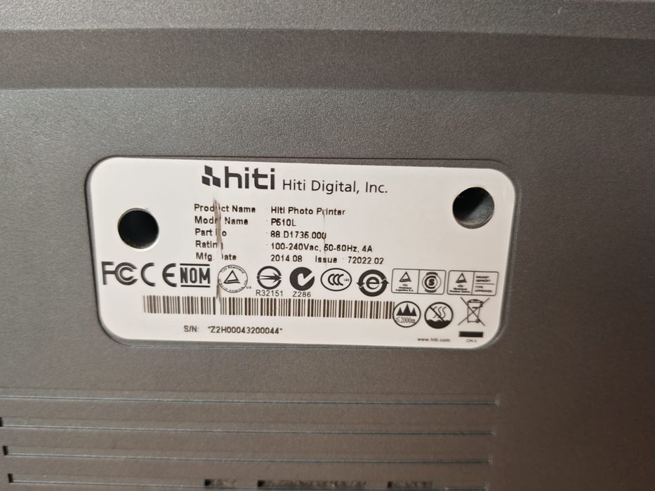 Imprimanta cabina foto - Hiti P510