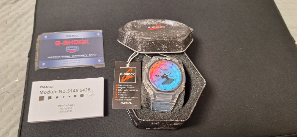 Vand ceas casio g-shock, nou, pret:550 lei