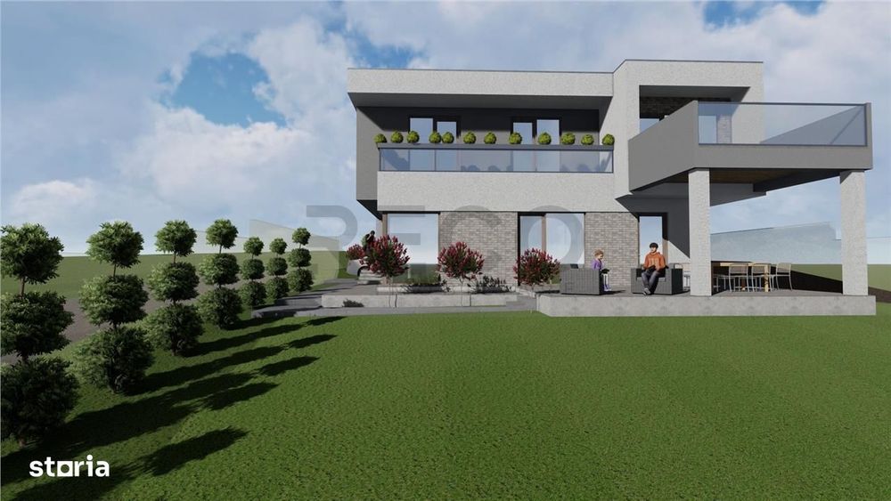 RECO Teren 579mp cu proiect de casa zona Dealuri