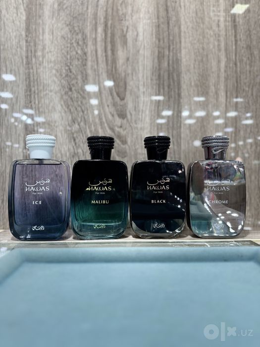 Rasasi Hawas ICE FIRE Black Malibu Kobra chrome