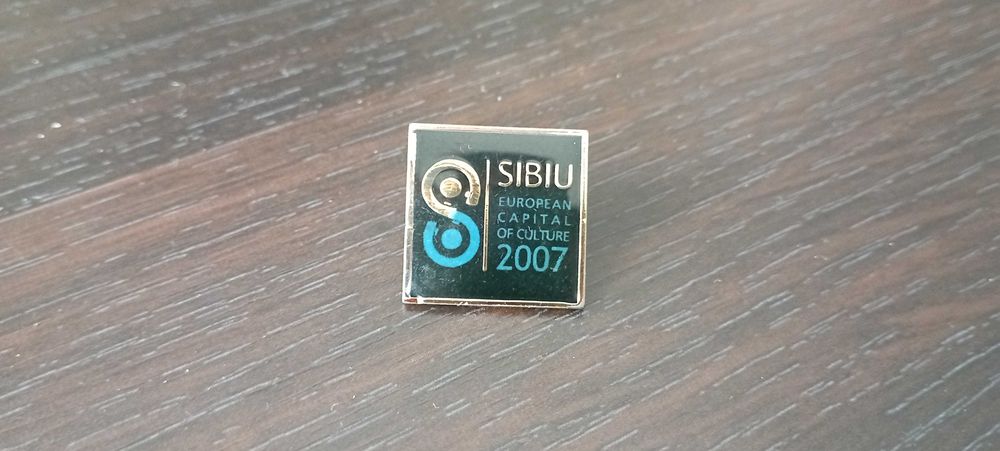 Pin Metalic - Sibiu - Capitala Culturala Europeana