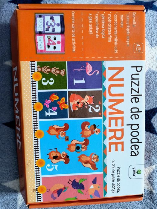 Puzzle de podea NUMERE