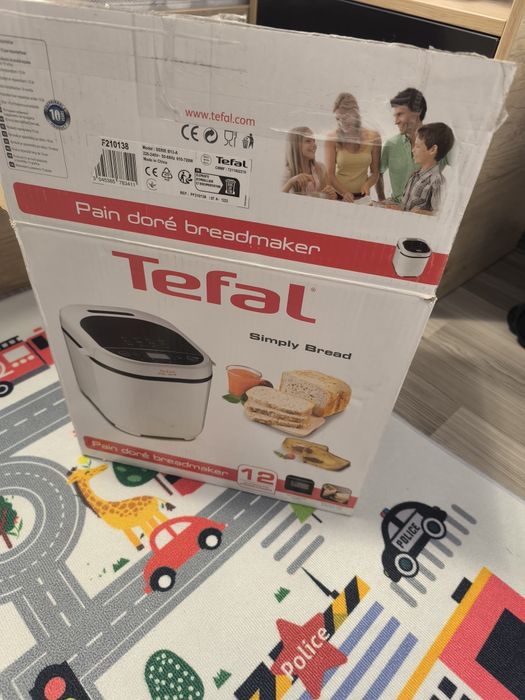 Masina de copt paine TEFAL Pain Dore PF210138, 1kg, 12 programe, 720W