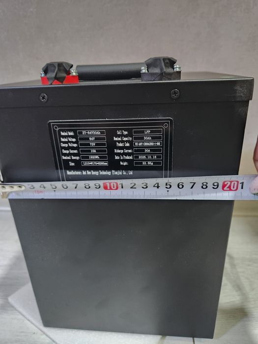 Аккамулятор литий-ионый 30ah 60v зарядка билан 1 ийл гарантия берамиз