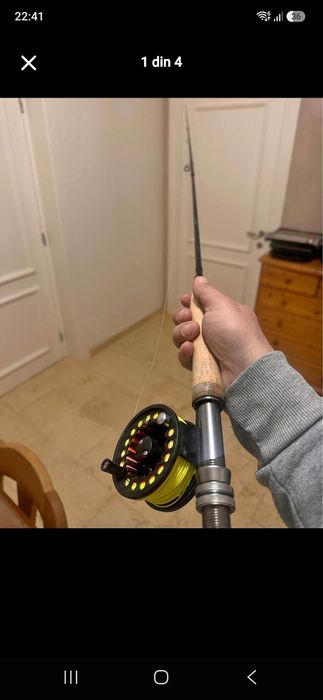Set pescuit la musca