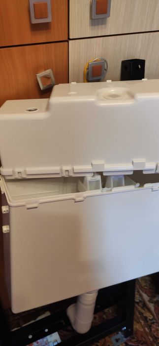 Vas wc incastrat in perete complet pentru utilizare