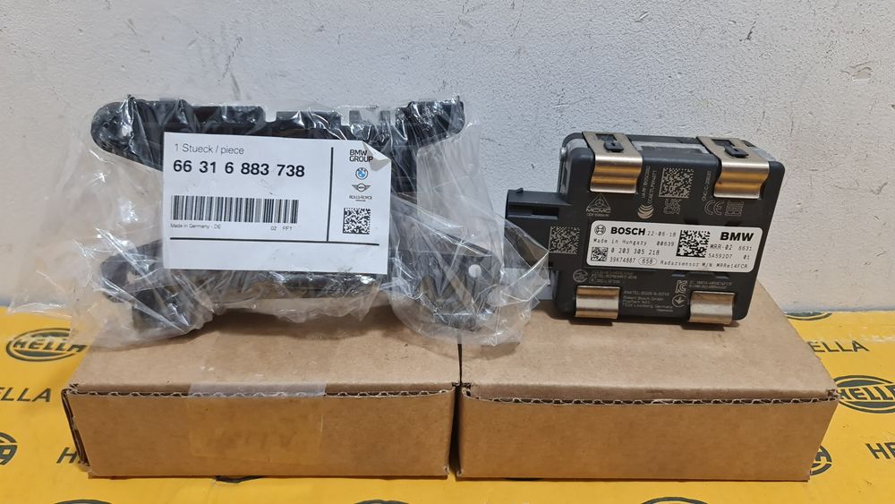 Senzor radar distronic acc BMW 1 f40  2 f44 g42 G87 m2 g20 g21 g28, i3L G28, X3 g01 X4 g02 X5 g05 X6 G06 X7 G07 5A592D7 mrr02