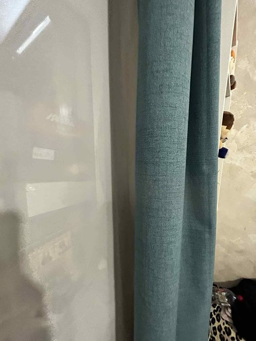 Set draperii turcoaz