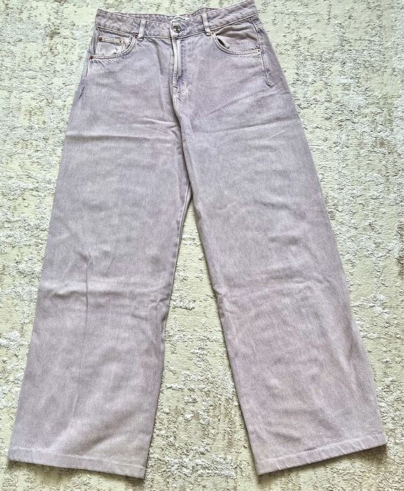 Винтажные фиолетовые джинсы
