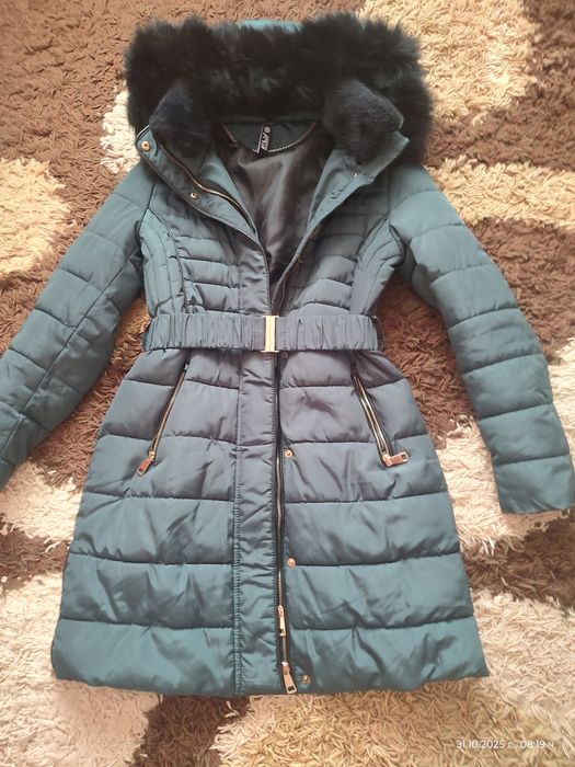 Дълго зимно яке. Якета различни размери