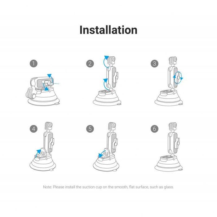 Action Camera Аксесоари: Suction Cup Car Mount, Magnetic Mount, SanDisk Extreme PRO 256GB microSDXC, Lexar Memory Card Reader