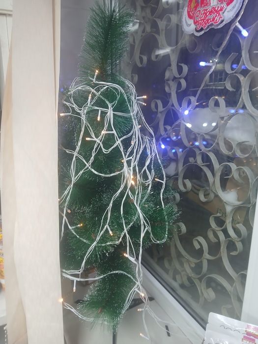 Ёлки гирлянды звёздочки