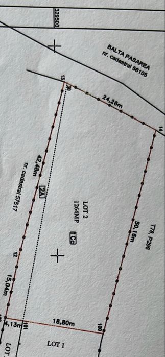 Teren Branesti cu deschidere la lac aproape de padure