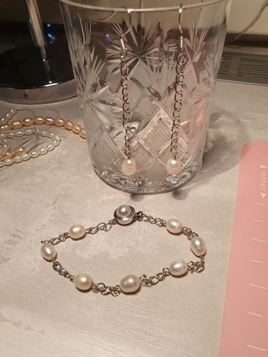 Серьги с жемчугом