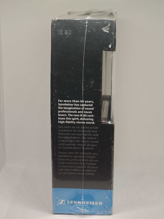 Căști Sennheiser IE 80 — NOI, SIGILATE în fabrică (Pentru Audiofili) IEM