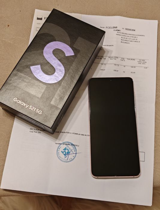 Samsung s21 5G la cutie