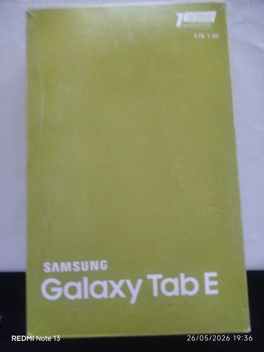 Samaung Galaxy Tab E sotiladi !