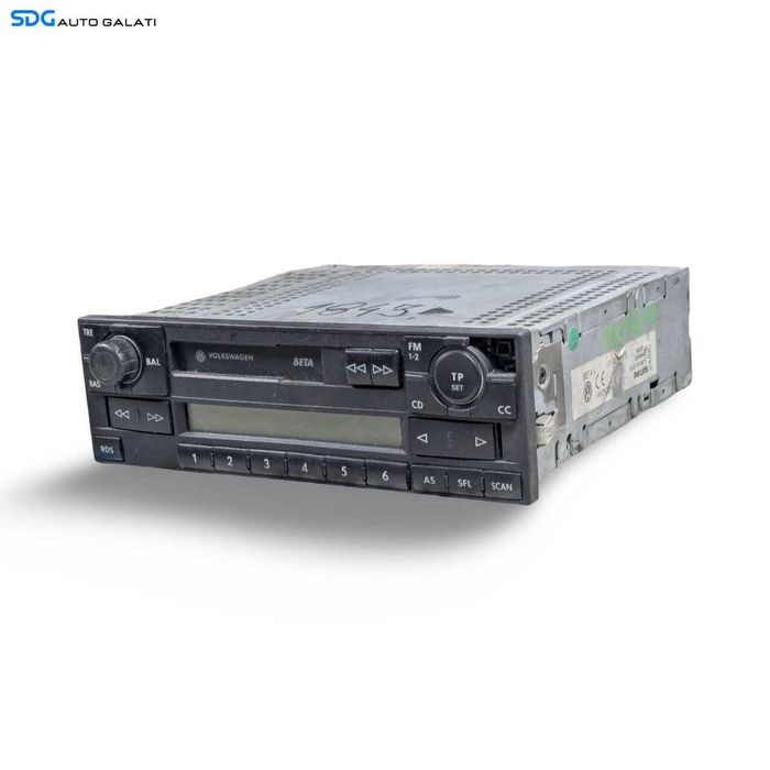 Unitate Radio Player Casetofon BETA Volkswagen Golf 4 1998 - 2005 Cod 902221589711 [LR2799]