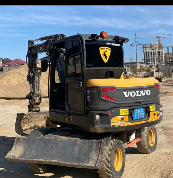 Услуги Мини-экскаватор Volvo EW60E