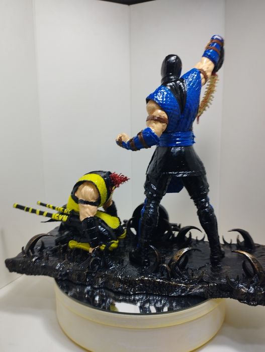 Диорама Mortal Kombat "Sub-Zero VS Scorpion"