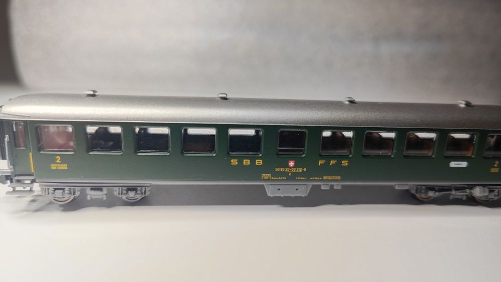 Vagon calatori scara N