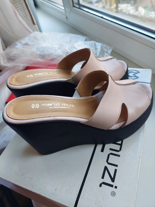 Босоножки натуральная кожа