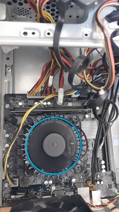 Системный блок i3 12100 h610m