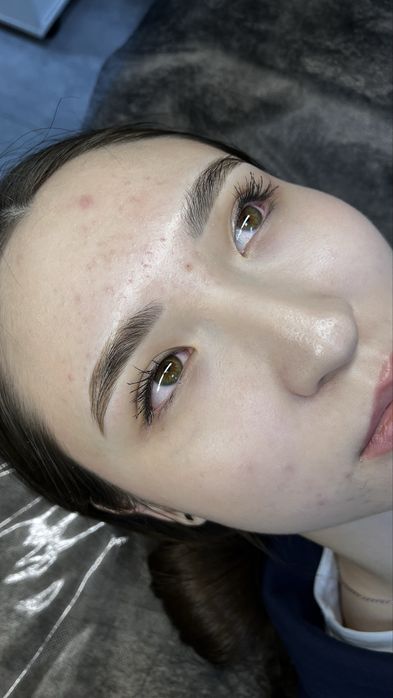 Оформление бровей, ламинирование ресниц