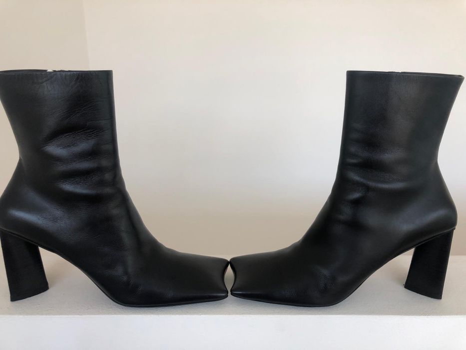 Естествена кожа оригинални Balenciaga женски боти