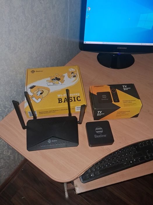 Продам компьютер, стол, стилаж