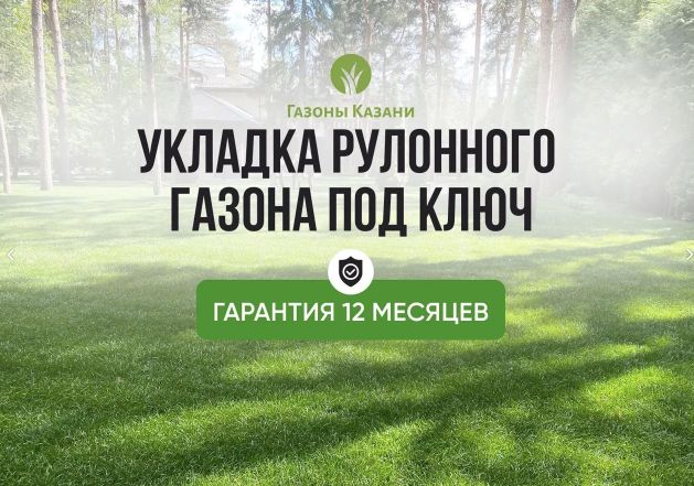 Качественный газон от питомника Алматы