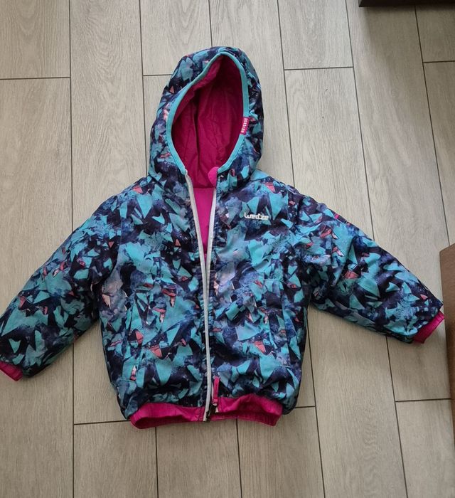 Geaca iarna 2 fete  Decathlon marime 98