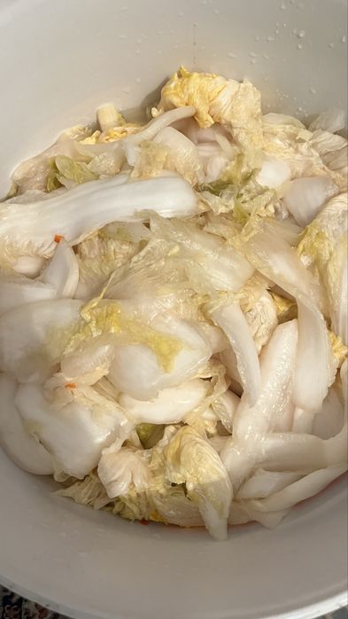 Солоная капуста, свежее