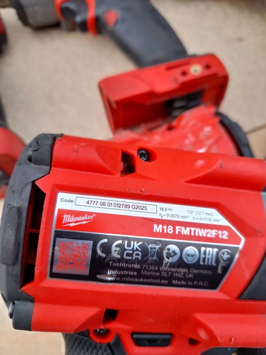 Mașina de impact milwauke m18 M18FMTIW2F12