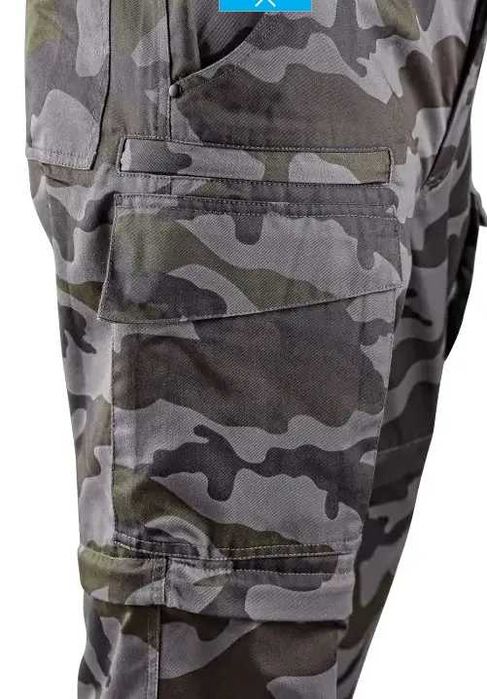 Мъжки камуфлажни панталони CXS Camo - 2в1 панталон/къси гащи