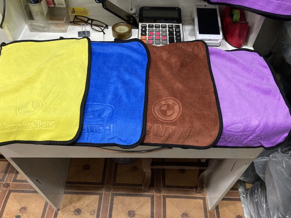 Mikrofibra 30×40 sochiqlari xitoy