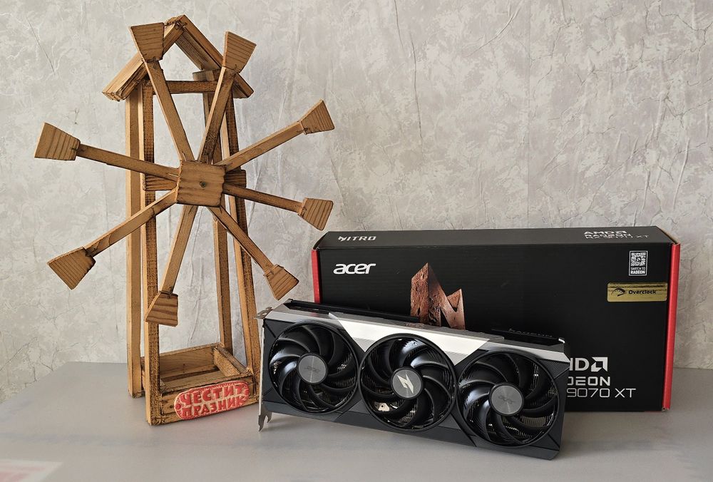 Видео карта Acer Nitro RX 9070 XT 16GB AMD Radeon